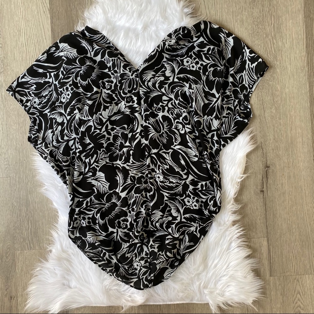 Ivanka Trump floral blouse